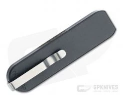 D Rocket Design/ARS Mini 007 Double Edge Stonewashed Nitro-V Black Aluminum Top Slide DA OTF Automatic 0017 -Daggers Online Shop 0017 2 1