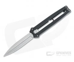 Boker Plus Slike Dagger Satin D2 Black G10 Manual OTF Knife 01BO411