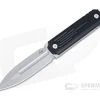 Boker Plus Omerta Stout Dagger Stonewashed D2 Black G10 Boot Knife 02BO032
