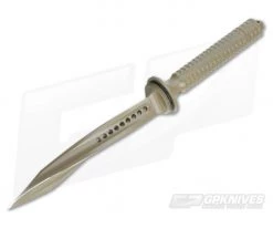 Microtech Jagdkommando Tan Tri-Edged Dagger 105-1TA