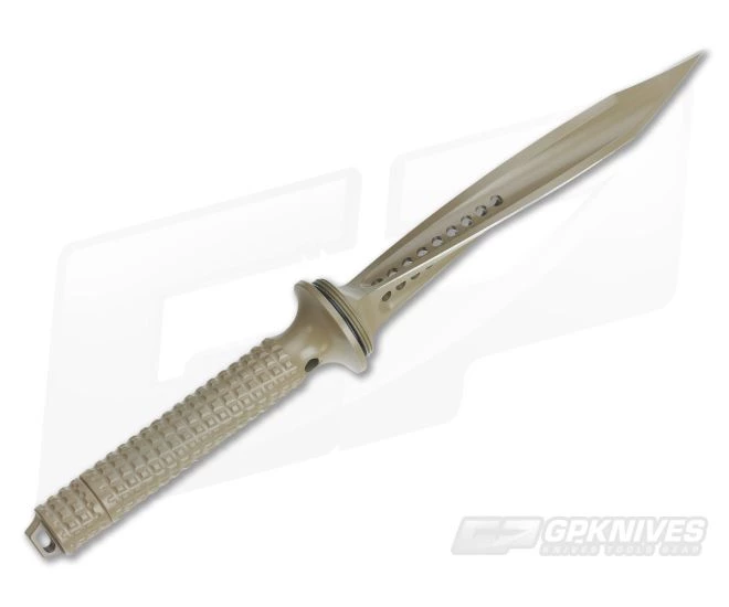 Microtech Jagdkommando Tan Tri-Edged Dagger 105-1TA 3 Microtech Jagdkommando Tan Tri-Edged Dagger 105-1TA - Image 3