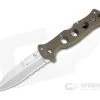 Cold Steel Gunsite Counter Point Part Serrated AUS10A FDE Griv-Ex Back Lock Folder 10ABV3