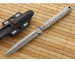 Microtech ADO Dagger Bead Blast Plain