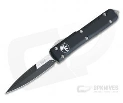 Microtech Ultratech Black M390 Bayonet CC Black OTF Automatic Knife 120-1