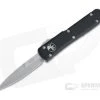 Microtech Ultratech Stonewashed CTS-204P Bayonet Black DA OTF Automatic Knife 120-10
