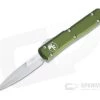 Microtech Ultratech Bayonet Stonewashed M390 OD Green OTF Automatic Knife 120-10OD