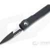 Microtech Ultratech Tactical Bayonet Part Serrated M390 Black OTF Automatic Knife 120-2T