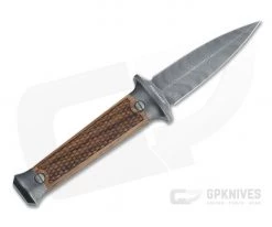 Boker Solingen P08 Damascus Fish Scale Rosewood Boot Dagger Fixed Blade 121515DAM -Daggers Online Shop 121515dam 3