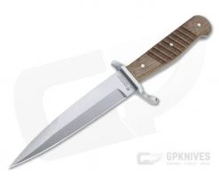 Boker Solingen Trench Knife C75 Walnut Fixed Blade 121918
