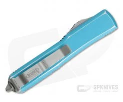 Microtech Ultratech Distressed Turquoise CC Double Edge Apocalyptic M390 OTF Automatic Knife 122-10DTQ -Daggers Online Shop 122 10ccdtq m390 2