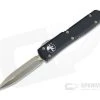 Microtech Ultratech D/E Bronzed M390 Double Edge Black OTF Automatic Knife 122-13