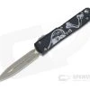 Microtech Ultratech D/E Signature Death Card Bronze Apocalyptic Double Edge OTF Automatic Knife 122-13DCS