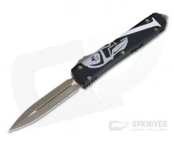 Microtech Ultratech CC Molon Labe Bronze Apocalyptic Double Edge OTF Automatic Knife 122-13ML