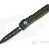 Microtech Ultratech OD Green CC D/E Black CTS-204P Double Edge OTF Automatic Knife 122-1OD