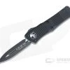 Microtech Troodon D/E Standard Tactical Black 204P OTF Automatic 138-1T