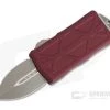 Microtech Exocet Merlot D/E 204P Bronzed CA Legal OTF Automatic 157-13MR