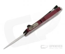Microtech Exocet Merlot D/E 204P Bronzed CA Legal OTF Automatic 157-13MR -Daggers Online Shop 157 13mr 204p 3