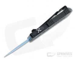 Microtech Exocet Jedi Knight Blue Double Edge Black CA Legal OTF Automatic 157-1JK -Daggers Online Shop 157 1jk 3