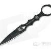 Benchmade SOCP Dagger Black Fixed Blade Knife with Black Sheath 176BK