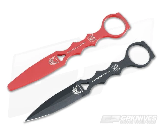 Benchmade SOCP Dagger & Trainer Combo Fixed Blade Knife with Tan Sheath 176BKSN-COMBO 1 Benchmade SOCP Dagger & Trainer Combo Fixed Blade Knife with Tan Sheath 176BKSN-COMBO