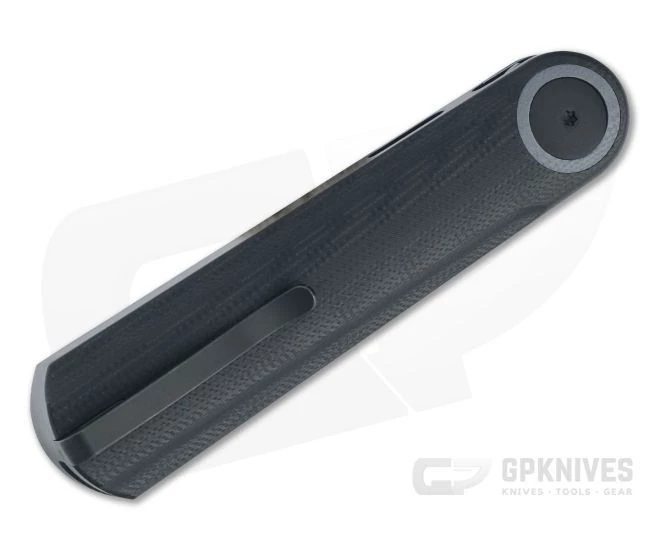 WE Knives Eidolon Dagger Black Stonewashed 20CV Integral Black G10 Front Flipper 19074B-B 2 WE Knives Eidolon Dagger Black Stonewashed 20CV Integral Black G10 Front Flipper 19074B-B - Image 2