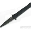 Protech Knives Large Don Black Plain Edge 3D Ring Pattern 1926