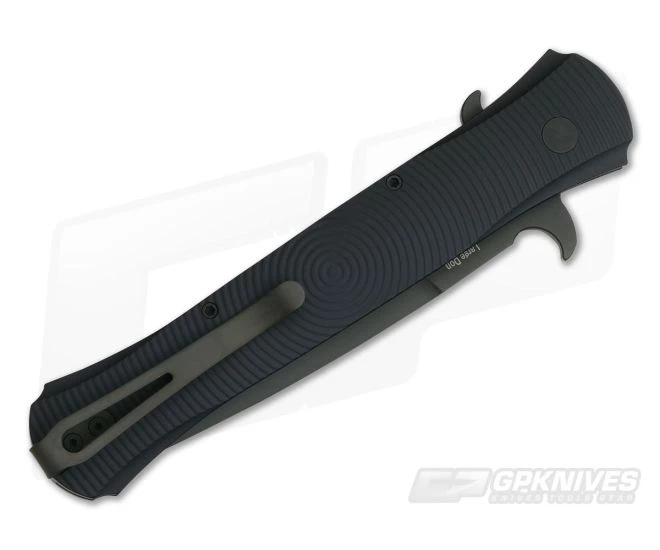 Protech Knives Large Don Black Plain Edge 3D Ring Pattern 1926 2 Protech Knives Large Don Black Plain Edge 3D Ring Pattern 1926 - Image 2