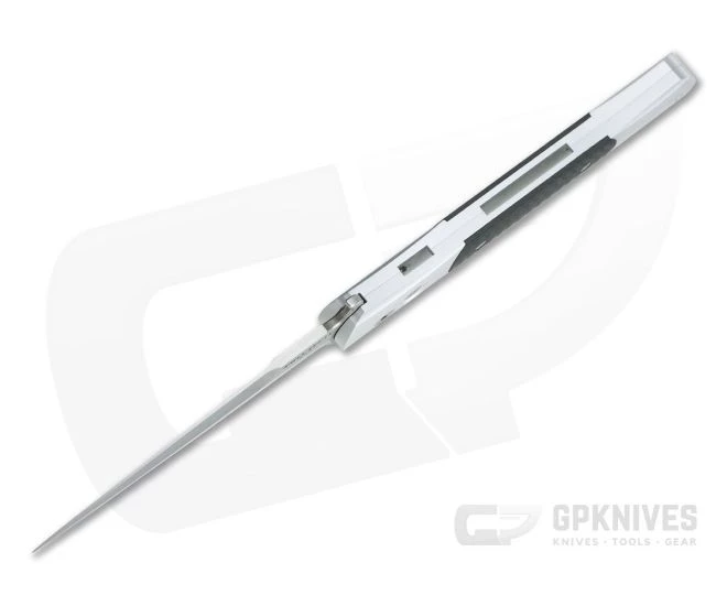 Protech Knives Large Don Satin 154CM Carbon Fiber Inlays Satin Silver Automatic Knife 1944 1 Protech Knives Large Don Satin 154CM Carbon Fiber Inlays Satin Silver Automatic Knife 1944