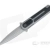 WE Knives Angst Lundquist Gray & Black G10 S35VN Dagger Liner Lock Flipper 2002B