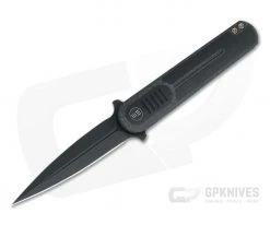 WE Knives Angst Lundquist Carbon Fiber Black G10 Black S35VN Dagger Liner Lock Flipper 2002C