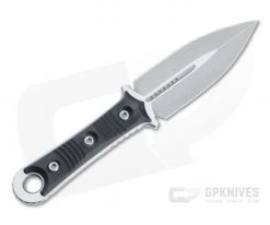 Microtech Borka SBD Dagger Stonewashed Full Serrated M390 Black G10 Fixed Blade 201-12 -Daggers Online Shop 201 12 m390 3