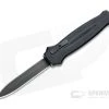 Piranha P20 Rated-X Double Edge Tactical PVD 154CM Black Double Action OTF Automatic