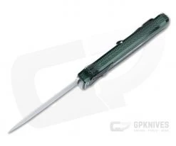 Piranha P20 Rated-X Double Edge Mirror 154CM Green Double Action OTF Automatic -Daggers Online Shop 20g 3
