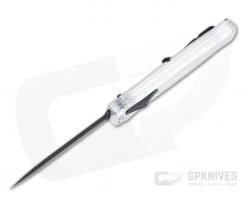 Piranha P20 Rated-X Double Edge Tactical PVD 154CM Silver Double Action OTF Automatic -Daggers Online Shop 20st 3