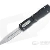 Microtech Dirac D/E Stonewashed Full Serrated M390 Top Slide OTF Automatic Knife 225-12