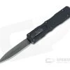 Microtech Dirac D/E Shadow DLC Standard Top Slide OTF Automatic Knife 225-1DLCTSH
