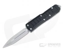 Microtech UTX-85 II D/E Stepside Signature Satin M390 Double Edge OTF Automatic Knife 232II-4S