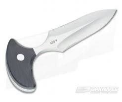 Mike Irie Version 2 Push Dagger Black Linen Micarta -Daggers Online Shop 3530 3