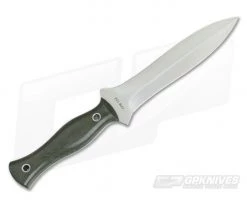 Mike Irie TS-6 Dagger Green Canvas Micarta CPM-154 Fixed Blade -Daggers Online Shop 3723 3
