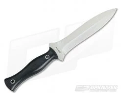 Mike Irie TS-6 Dagger Black Canvas Micarta CPM-154 Fixed Blade -Daggers Online Shop 3724 3