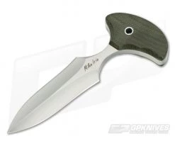 Mike Irie Version 2 Push Dagger CPM-S30V Green Canvas Micarta