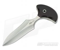 Mike Irie Version 2 Push Dagger CPM-S30V Burgundy Linen Micarta
