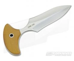 Mike Irie Version 2 Push Dagger CPM-154 Natural Linen Micarta 5 Mike Irie Version 2 Push Dagger CPM-154 Natural Linen Micarta -Daggers Online Shop 3764 3