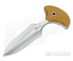 Mike Irie Version 2 Push Dagger CPM-S30V Natural Linen Micarta