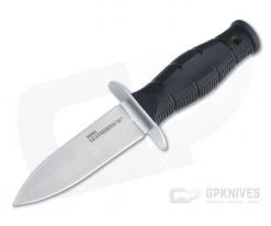Cold Steel Mini Leatherneck Double Edge Spear Point Satin Stainless Steel Fixed Blade 39LSAC
