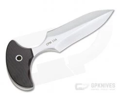 Mike Irie Version 2 Push Dagger CPM-154 Maroon Linen Micarta 4284 -Daggers Online Shop 4284 3