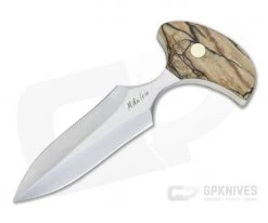 Mike Irie Version 2 Push Dagger CPM-154 Spalted Maple Wood 4287