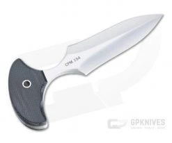 Mike Irie Version 2 Push Dagger CPM-154 Black Canvas Micarta Fixed Blade 4442 -Daggers Online Shop 4442 3