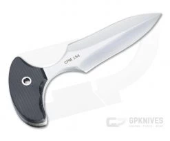 Mike Irie Version 2 Push Dagger CPM-154 Black Linen Micarta Fixed Blade 4443 -Daggers Online Shop 4443 3