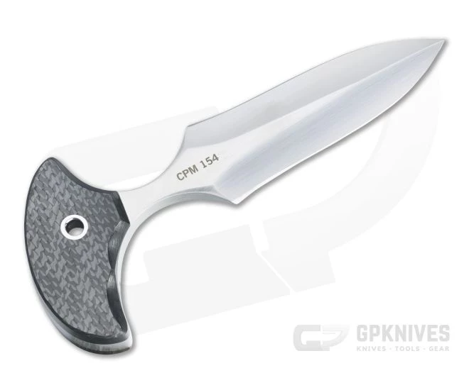 Mike Irie Version 2 Push Dagger CPM-154 Carbon Fiber Fixed Blade 4445 3 Mike Irie Version 2 Push Dagger CPM-154 Carbon Fiber Fixed Blade 4445 - Image 3